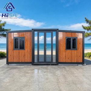 Casa Contenedor Prefabricada Expandible de 20 y 40 Pies, Lista para Usar, con 1, 2, 3, 4 o 5 Dormitorios, Moderna, Precio Accesible, Casa Portátil Tipo Villa - Product Image 1