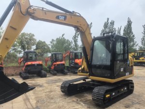 Mini-excavatrice Caterpillar 307D CAT 307 307E d'occasion, 7 tonnes, moteur, pompe hydraulique, certifiée CE, brise-roche - Product Image 2