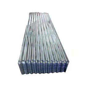 아연 알루미늄 골판지 금속 지붕판 GI 컬러 코팅 사전 도장 지붕판 - Product Image 1