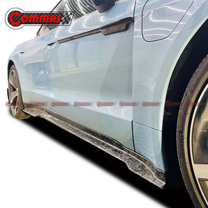 ชุดแต่ง Porsche Taycan รุ่น MSY สไตล์คาร์บอนไฟเบอร์แห้ง ประกอบด้วยกันชนหน้า-หลัง ครอบกระจกมองข้าง สเกิร์ตข้าง สปอยเลอร์หลัง - Product Image 3