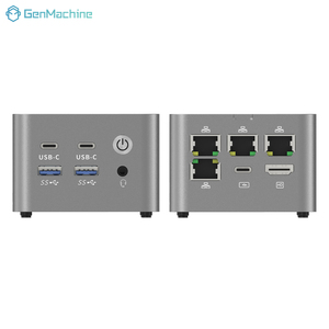 Mini <span class=keywords><strong>PC</strong></span> GenMachine Ryzen 3 5425U AMD, Cuatro Núcleos, LPDDR4X 8GB, SSD, 4x2.5G LAN, HD, Wifi6, BT5.2, 4USB-C 3.2, 2USB3.2, 3 Pantallas, Nuevo de Fábrica - Product Image 3
