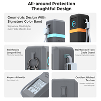 Étui de protection en silicone SIKAI pour batterie externe UGREEN 200W 25000mAh PB728, résistant aux chocs et aux rayures