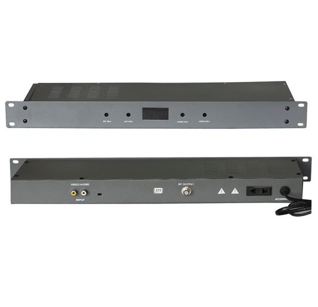 CATV 45MHz to 870MHz Single Channel Fixed Analog Modulator PAL B/G, NTSC Radio & TV Broadcasting Equipment