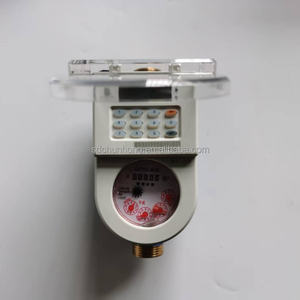 Arapça LCD ekran suudi katar 50 ° c ısı direnci ve kum fırtınası koruması ile Premium ön ödemeli akıllı su sayacı - Product Image 3