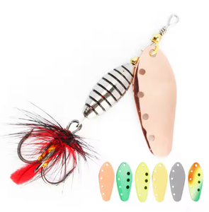 Prix bon marché 6g-16g cuillère de pêche leurres pour <span class=keywords><strong>truite</strong></span> brochet bar pêche à la traîne Spinner leurre appât leurres de pêche - Product Image 1
