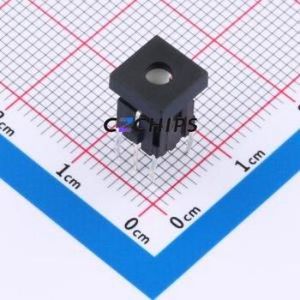 TSL06131-100B330BE-1D01-003A Tactile Switch Through hole-7P,6x6mm Switch Single Pole Single Throw Rectangle Button 1.8N 6mm - Product Image 1