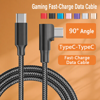 Kabel Data Tipe C ke Tipe C 1M 2M 3M 60W PD Pengisian Cepat Berbahan Nilon Kepang untuk Ponsel