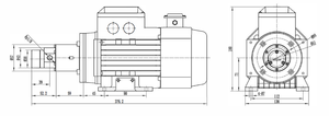 ปั๊มแม่เหล็กสแตนเลส SS316L 0.6 มล./รอบ ควบคุมความเร็ว ปรับความถี่ได้ 220v 380v Ac ปั๊มเกียร์ขนาดเล็กแบบไร้น้ำมัน - Product Image 5
