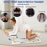 CZFIT Nuevo Entrenador de Fitness Cardiovascular para Adultos, Máquina de Ejercicio Giratoria Mecánica Plegable, Silenciosa y Delgada para Tonificar la Cintura