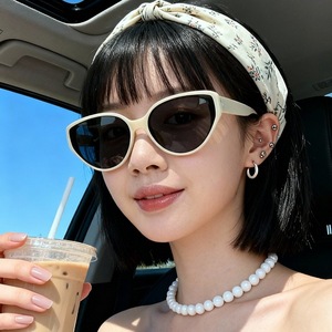 Lunettes de soleil œil de chat pour femmes, monture complète, polarisées, UV400, rétro, protection solaire - Product Image 2
