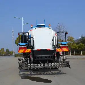 Distributeur d'asphalte remorquable semi-remorque 8000l camion pulvérisateur de bitume automatique