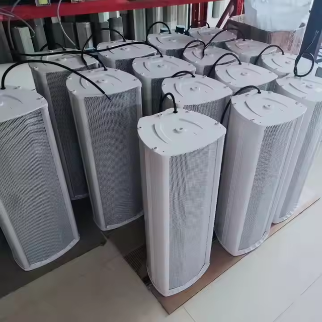 EAET CZ-834 70V-110V Luxury Weatherproof Multimedia Column Outdoor PA Speaker with 240W-320W Output and Surround Sound