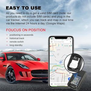 Mini Rastreador GPS para Automóvil de Larga Duración, GSM/GPRS, Aplicación IOS, Posicionamiento en Tiempo Real, Alta Precisión, Localizador de Vehículos para Automóviles y Camiones - Product Image 2