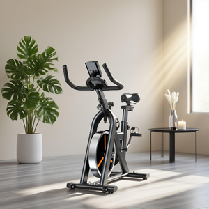 Vélo <span class=keywords><strong>de</strong></span> <span class=keywords><strong>spinning</strong></span> YUNPAO, best-seller <span class=keywords><strong>de</strong></span> l'usine, équipement <span class=keywords><strong>de</strong></span> fitness familial, vélo d'exercice avec volant d'inertie <span class=keywords><strong>de</strong></span> 6 kg pour unisexe - Product Image 2