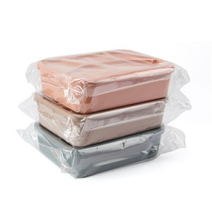 2025 logotipo personalizado horno seguro Lancheira <span class=keywords><strong>Caja</strong></span> De Bento Cake Sushi Box silicona 3 compartimentos Bento Lunch Box Set para adultos chico - Product Image 2