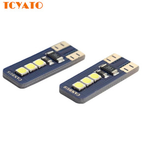 Lampu LED Otomotif TCYATO T10 6 Lampu Decoding Tegangan Lebar W5W Lampu LED Indikator Lebar Lampu LED untuk Mobil - Product Image 1