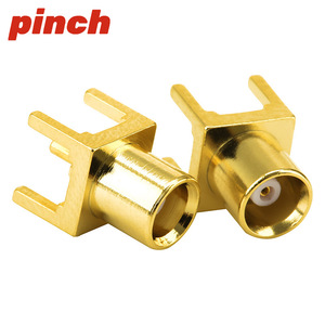 Conector RF MCX-KE, Receptáculo Hembra MCX-50KE, Conexión Directa, Soldadura, Montaje en PCB - Product Image 4