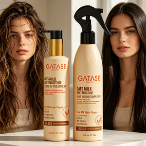 Traitement hydratant quotidien sans rinçage au lait d'avoine pour <span class=keywords><strong>cuir</strong></span> <span class=keywords><strong>chevelu</strong></span> sensible et sujet à l'eczéma – Brume non irritante pour apaiser les desquamations et les rougeurs - Product Image 3