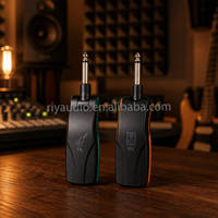Ensemble émetteur-récepteur sans fil 2,4 G GT-100/GT200 pour une ou deux guitares, liaison audio double canal pour guitaristes en direct