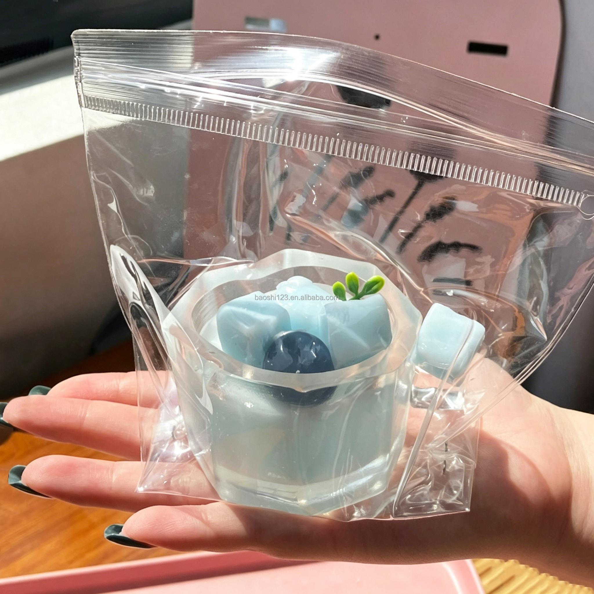 Blueberry Milkshake Cup