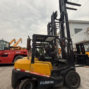 รถยก FD30 3ตันใช้ TCM Heli Komatsu เครื่องยนต์ญี่ปุ่น3/5/7/10ตันยก Isuzu C240ระบบไฮดรอลิก - Product Image 3