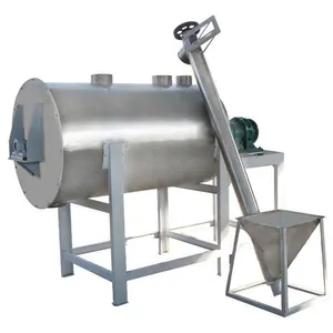 Máquina de mortero seco de tipo simple, línea de producción de planta de mortero de mezcla seca pequeña para masilla de pared adhesiva para azulejos, 1-8 T/H