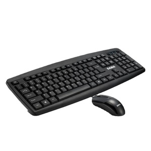 SAMA GT200 Wired USB <b>Keyboard</b> <b>Mouse</b> Combo 104 Keys English Multimedia Function Keys - Product Image 1