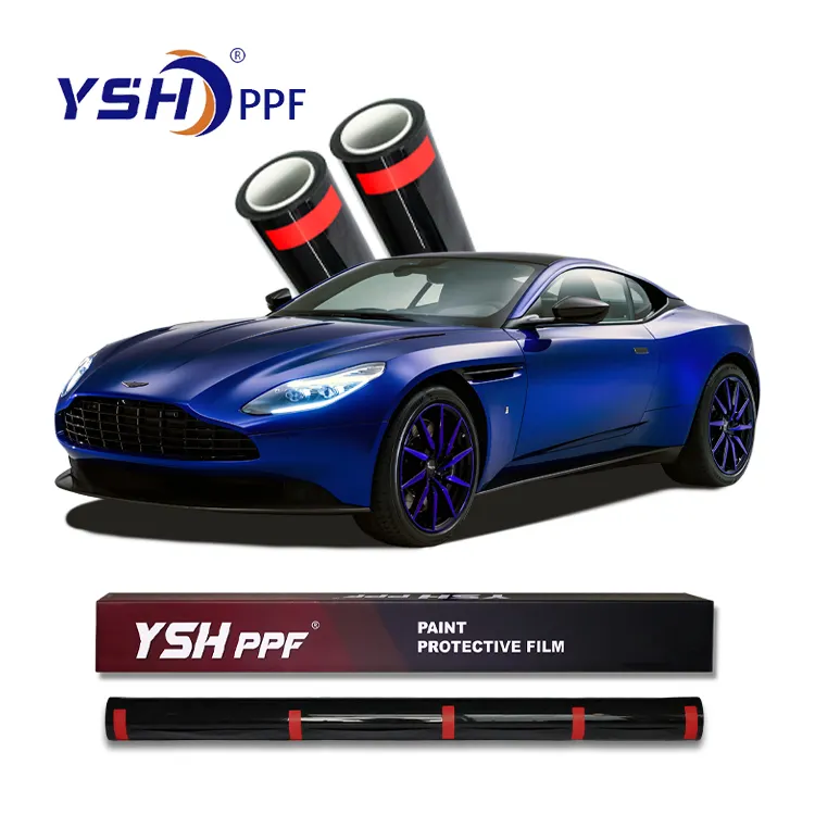 YSH high quality weatherability super clear transparency automobile self heating car tpu car ppf paint protection film