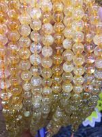 Perles en pierre naturelle en vrac de 8 mm, agate rouge naturelle, cornaline, pour la fabrication de bijoux