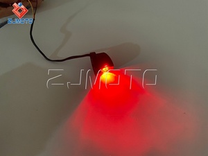 Universele Off-Road Stijl 12V Led Lamp Amber Spatbord Stutten Richtingaanwijzer Licht Drl Voor Motorfiets Custom Build - Product Image 6