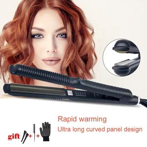 เครื่องหนีบผมตรงและม้วนผมไฟฟ้า 2-in-1 รุ่นใหม่ สำหรับใช้ในบ้านและโรงแรม - Product Image 5