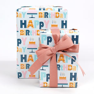 Haute qualité 80g coloré anniversaire cadeau emballage papier de soie conceptions amusantes pour des célébrations mémorables - Product Image 4