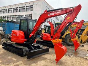 Mini-excavatrice KX165 de 6 tonnes au meilleur prix, excavatrice sur chenilles fiable, haute efficacité pour la construction urbaine - Product Image 2