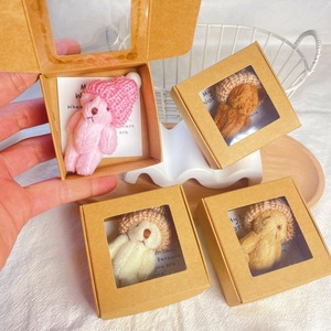 Tiktok Hot Selling Mini Plush Teddy <strong>Bear</strong> in Box Gift My Little <strong>Worry</strong> <strong>Bear</strong> Keychain - Product Image 1
