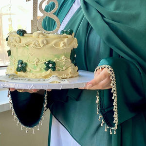 ชุดเดรสยาวอาบายาดูไบคาฟตันลูกปัดเสื้อสเวตเตอร์ถักสำหรับผู้หญิงมุสลิมเสื้อผ้าอิสลามสไตล์อาหรับ - Product Image 2