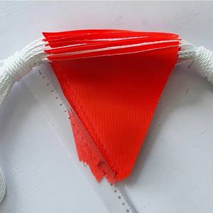 ป้ายเตือนความปลอดภัยจราจรแบบสามเหลี่ยม ทำจากพีวีซี ทนลม มองเห็นได้ชัดเจน พร้อมธงเตือนความปลอดภัย - Product Image 5