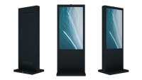 Écrans d'affichage numérique 49 pouces, kiosque totem LCD tactile, lecteur publicitaire intelligent Wi-Fi sur pied pour intérieur, SDK pour utilisation en ascenseur