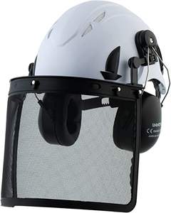 Casco DE SEGURIDAD WELTA CE EN397 y ANSI Z89.1 certificado ABS + PC con rejillas de ventilación 6 puntos de suspensión tipo Círculo - Product Image 5