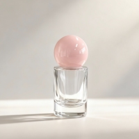 Mini flacon de parfum en verre cylindrique 10 ml, pulvérisateur givré, personnalisable, logo personnalisé