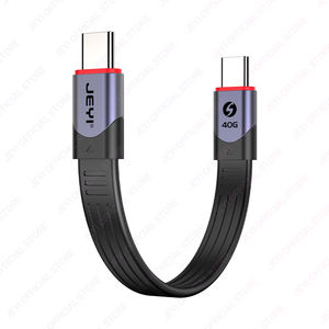JEYI Factory 15cm USB4 FPC cavo piatto 40Gbps 100W Thunderbolt 4/<span class=keywords><strong>3</strong></span> con alloggiamento in alluminio per Tablet portatile in magazzino - Product Image 1