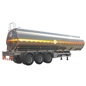 3 Assen 4 Assen 45000L 50000L Ruwe Olie Brandstof Tanker Vrachtwagen Oplegger Brandstoftank Met Lage Prijs