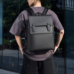 Mochila Deportiva de Viaje para Hombre, Impermeable, de Cuero PU, con Cierre de Cremallera, para Negocios y Viajes al Aire Libre - Product Image 6