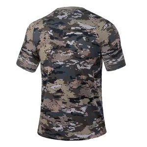 Камуфляжная футболка для мужчин, тактическая рубашка-карго для охоты и стрельбы в Южной Африке, для выступлений, камуфляжная