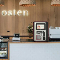 Pasteurisateur robotisé commercial Sundae Ai, machine à crème glacée automatique avec écran tactile SDK, gestion basée sur le cloud, capacité de 1 à 10 L