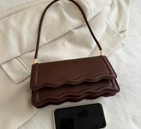 Nouveau sac à bandoulière tendance couleur bonbon pour femmes, sac à main en cuir PU avec fermeture à bouton