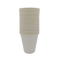Gobelet à café biodégradable de 6,5 oz avec couvercle anti-fuite, écologique, jetable, en bagasse de canne à sucre, compatible micro-ondes, pour les fêtes, utilisation chaude/froide