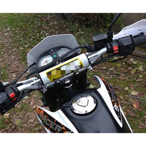 Guidon de moto de 22 mm (7/8 pouce) avec finition anodisée, boulonné, en aluminium 6061 T6, barre haute tout-terrain, coussin pour moto tout-terrain, moto de cross - Product Image 4
