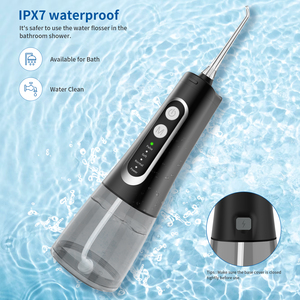 Giá thấp có thể sạc lại không dây Flosser nước di động tùy chỉnh 300ml Flosser Nước nha khoa di động - Product Image 4