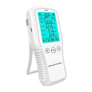 Detektor PM2, 5 dalam ruangan pintar Harga industri Monitor kualitas udara portabel formaldehida TVOC 6 in 1