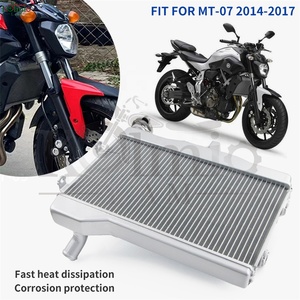 Fit für <span class=keywords><strong>MT07</strong></span> MT-07 FZ07 FZ-07 2014-2017 Motorrad Aluminium Motor Kühler Kühler Kühlung Zubehör 2015 <span class=keywords><strong>2016</strong></span> - Product Image 2
